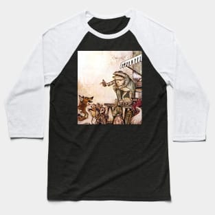 The Quack Frog - Arthur Rackham Baseball T-Shirt